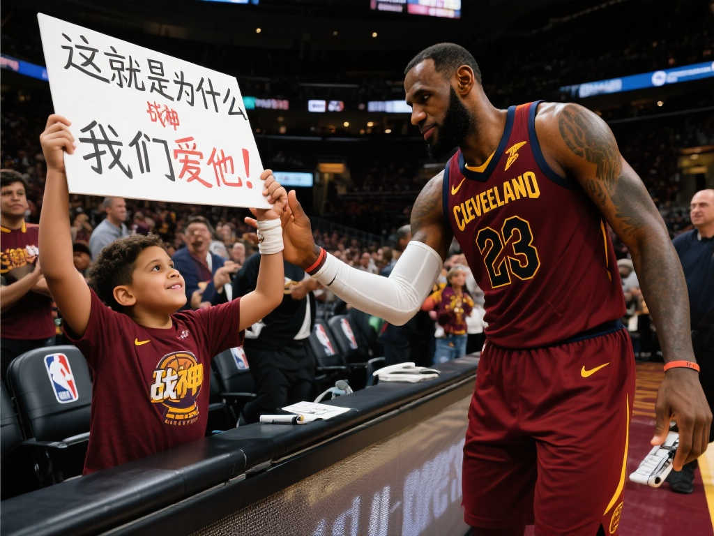 老詹兼具实力与魅力,赢得比赛也俘获球迷心 老詹兼具实力与魅力,赢得比赛也俘获球迷心