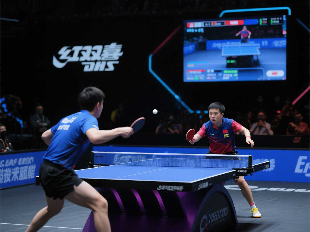👀乒乓球赛场引入鹰眼技术，埃及选手因发球遮挡屡遭判罚